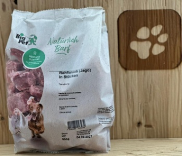 Rehfleisch lose in Stücken 500g